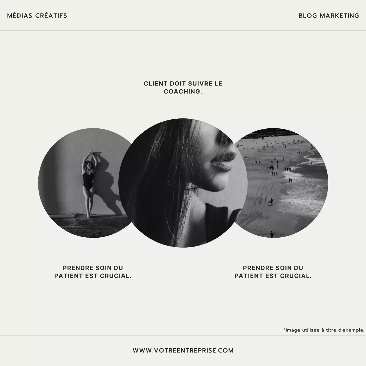 Beige Minimal Social Media & Branding Business Promotion