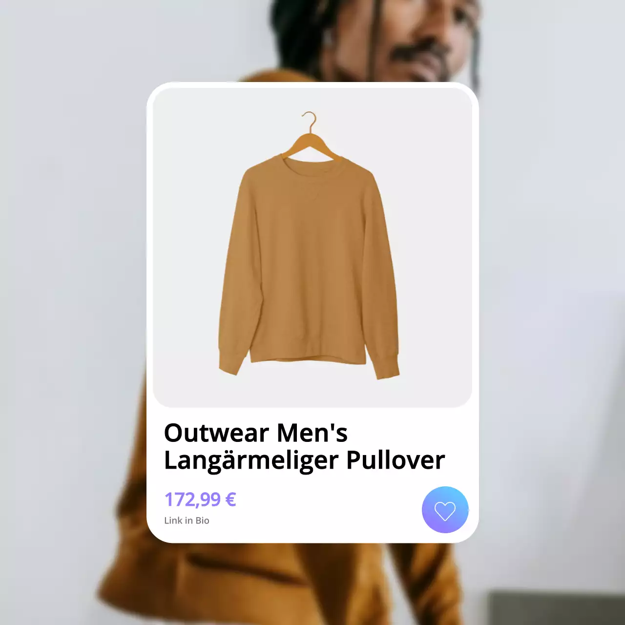 Lila Blau Moderne Produktförderung Kollektion Kampagne