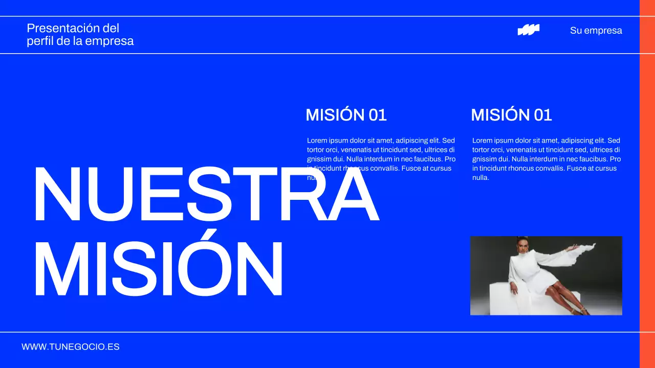 Informe sobre el perfil de las empresas modernas de neón y negro