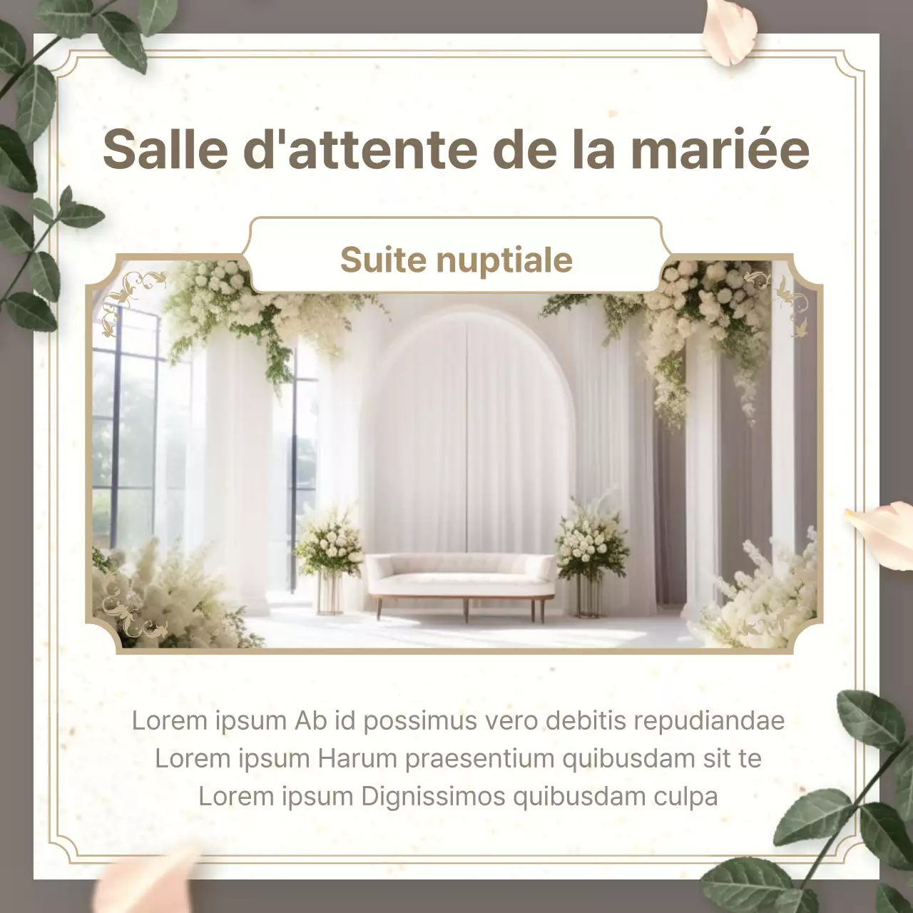 Le luxueux lieu de mariage de Gold Point ad
