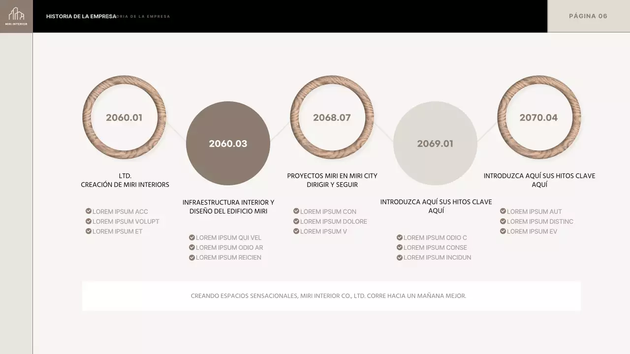 Propuesta de interiorista de tendencia en beige y negro