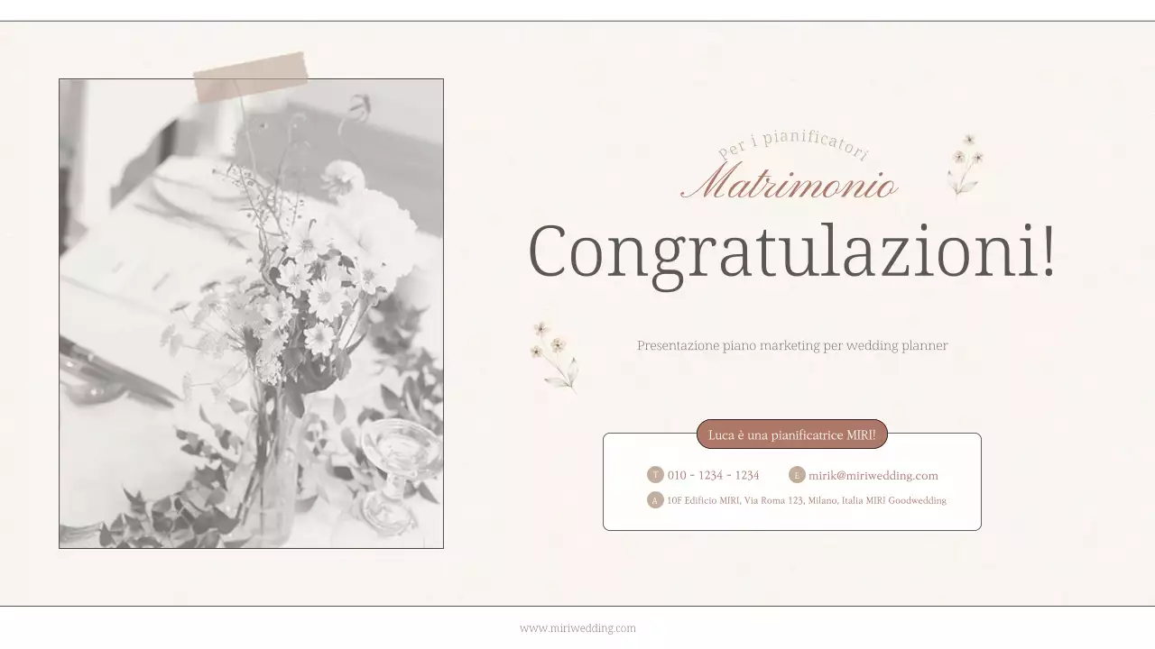 Una guida minimalista per wedding planner in giallo, bianco e nero