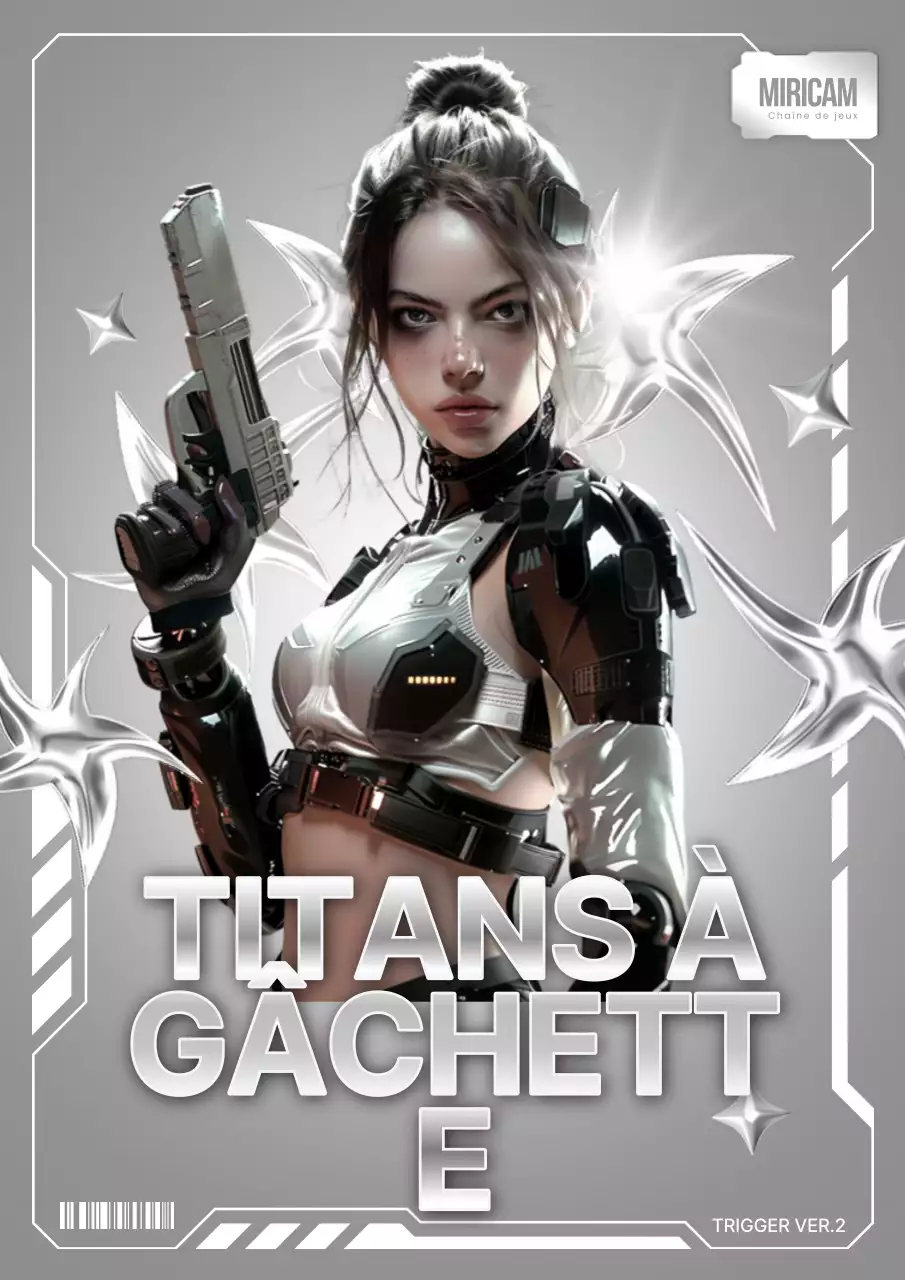 Promouvoir les jeux inspirés de la science-fiction en argent et en blanc