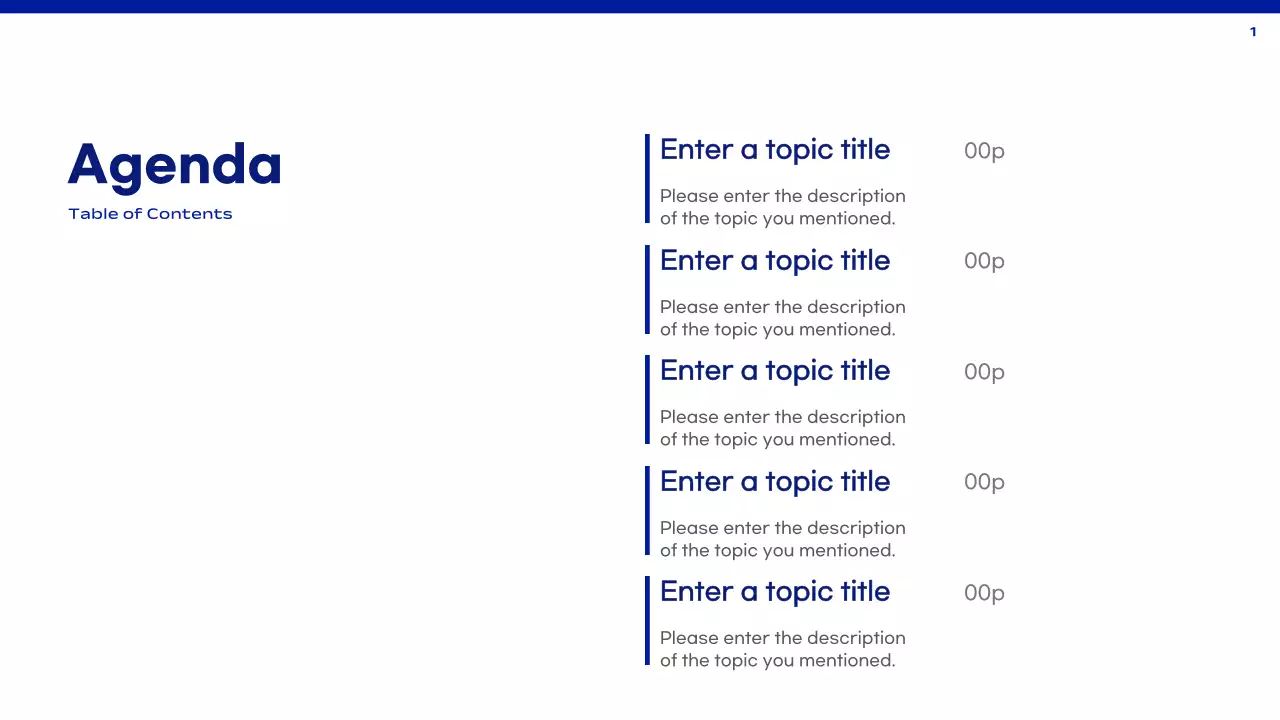 Blue Simple Institutional Report Document Presentation