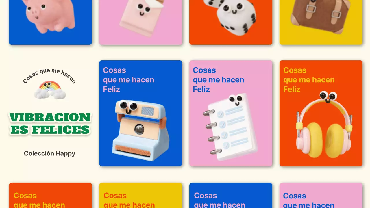 Factor de felicidad del material blando 3D