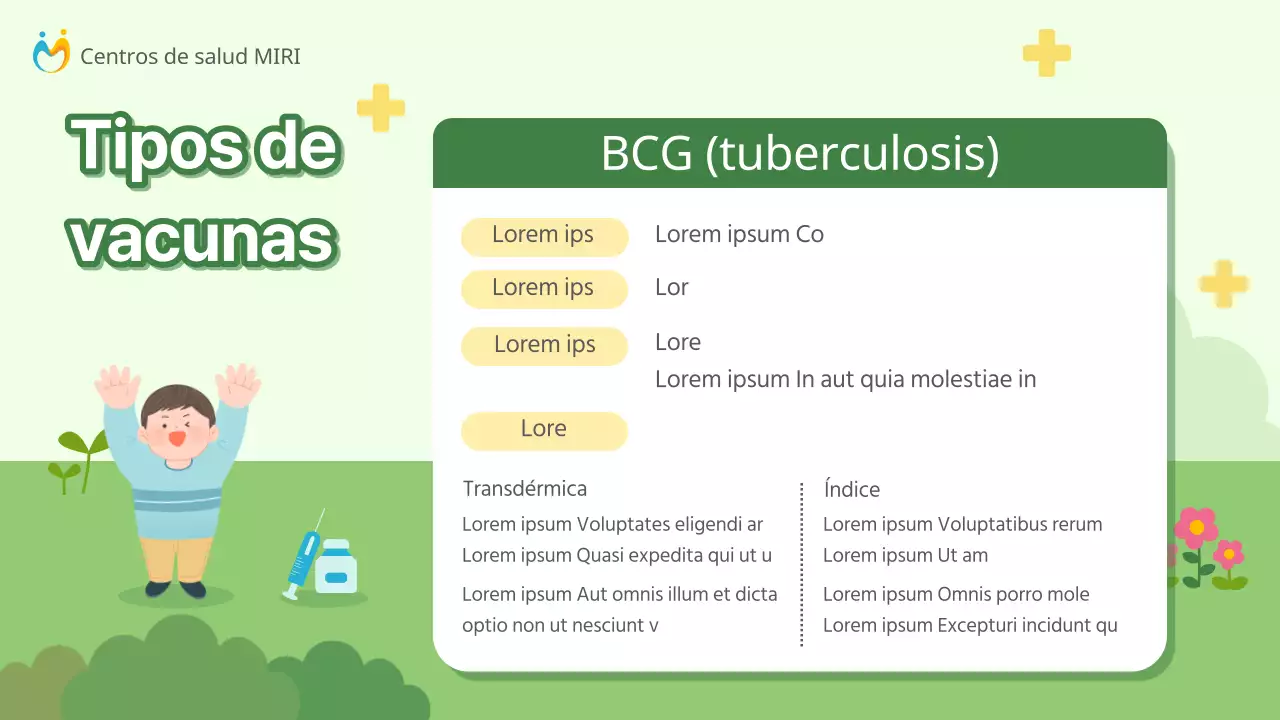 Guía para vacunar a los niños contra el sarampión y la rubéola