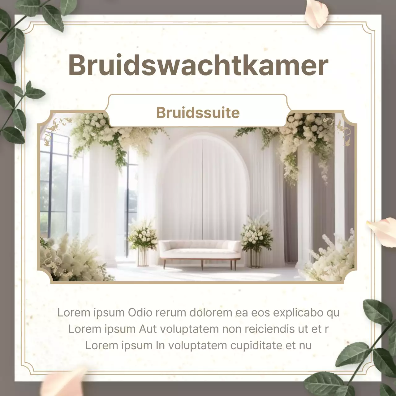 Gold Point's luxe trouwlocatie advertentie