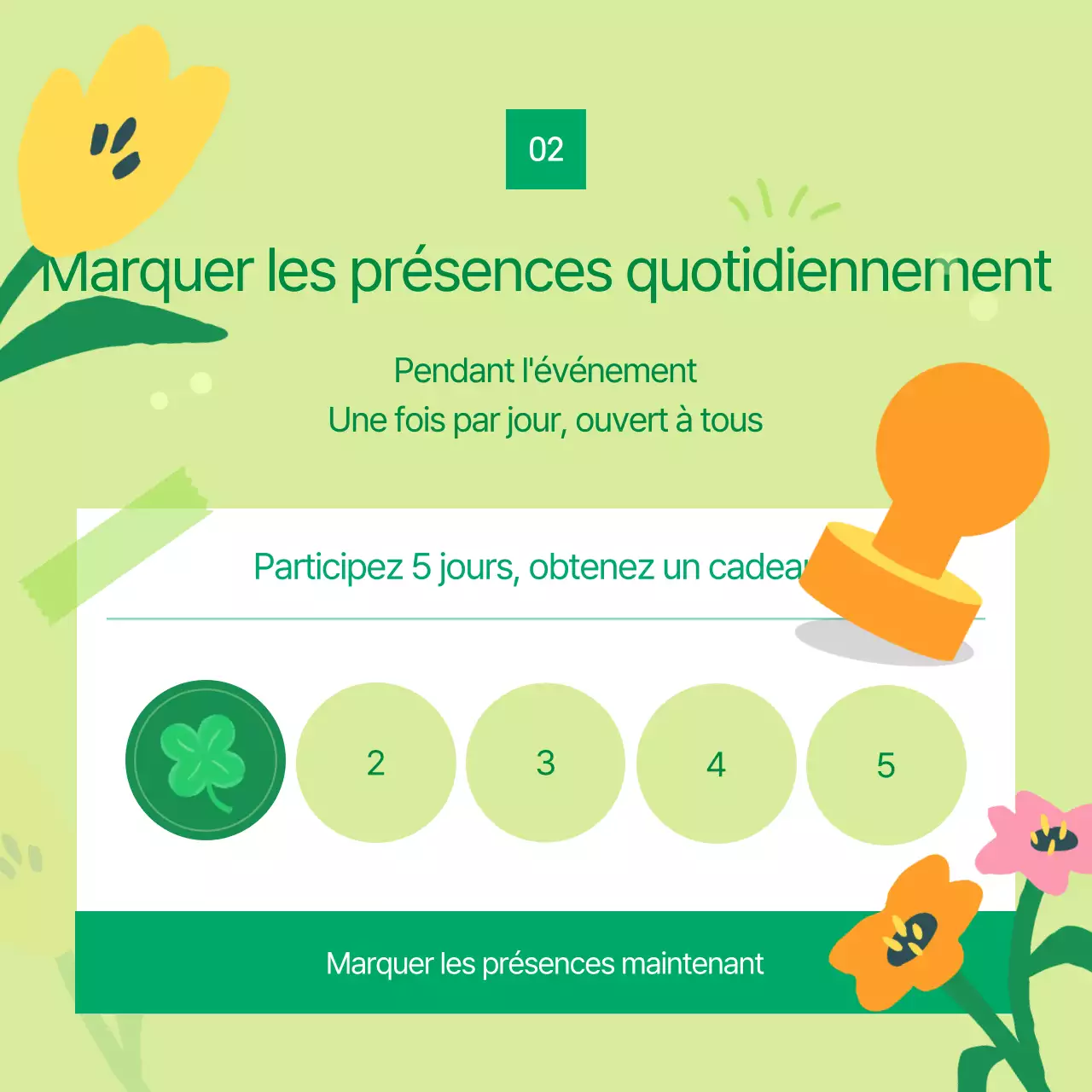 Faire une jolie promotion de printemps en chartreuse et jaune