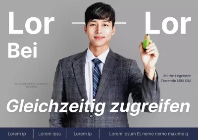 Förderung von Tutoren mit Schwerpunkt Grau