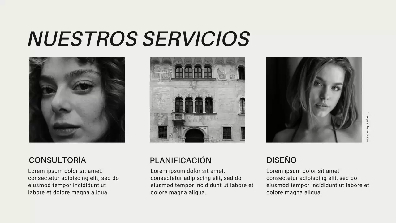 Introducción a la guía de marcas de moda moderna en blanco y negro