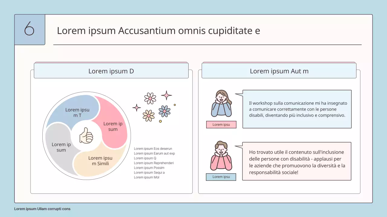Una proposta di progetto aziendale di sensibilizzazione sulla disabilità in azzurro e rosa per la vostra azienda