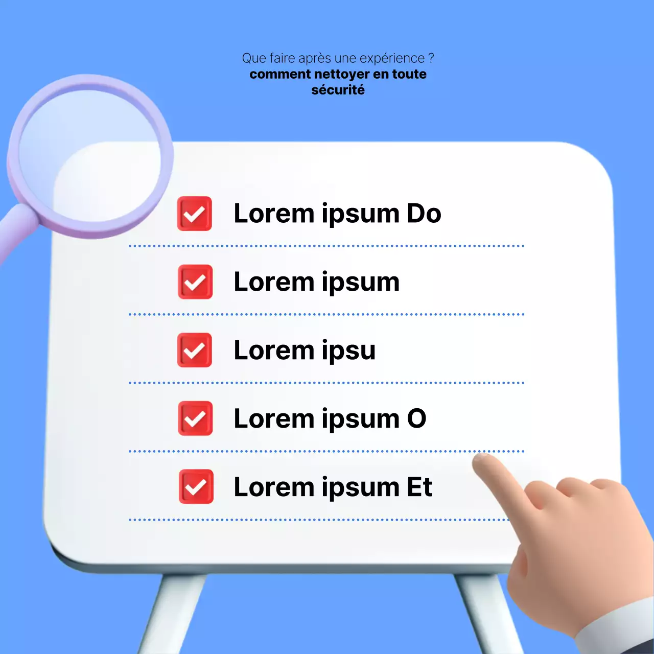 Conseils de sécurité pour les laboratoires bleus et blancs expliqués