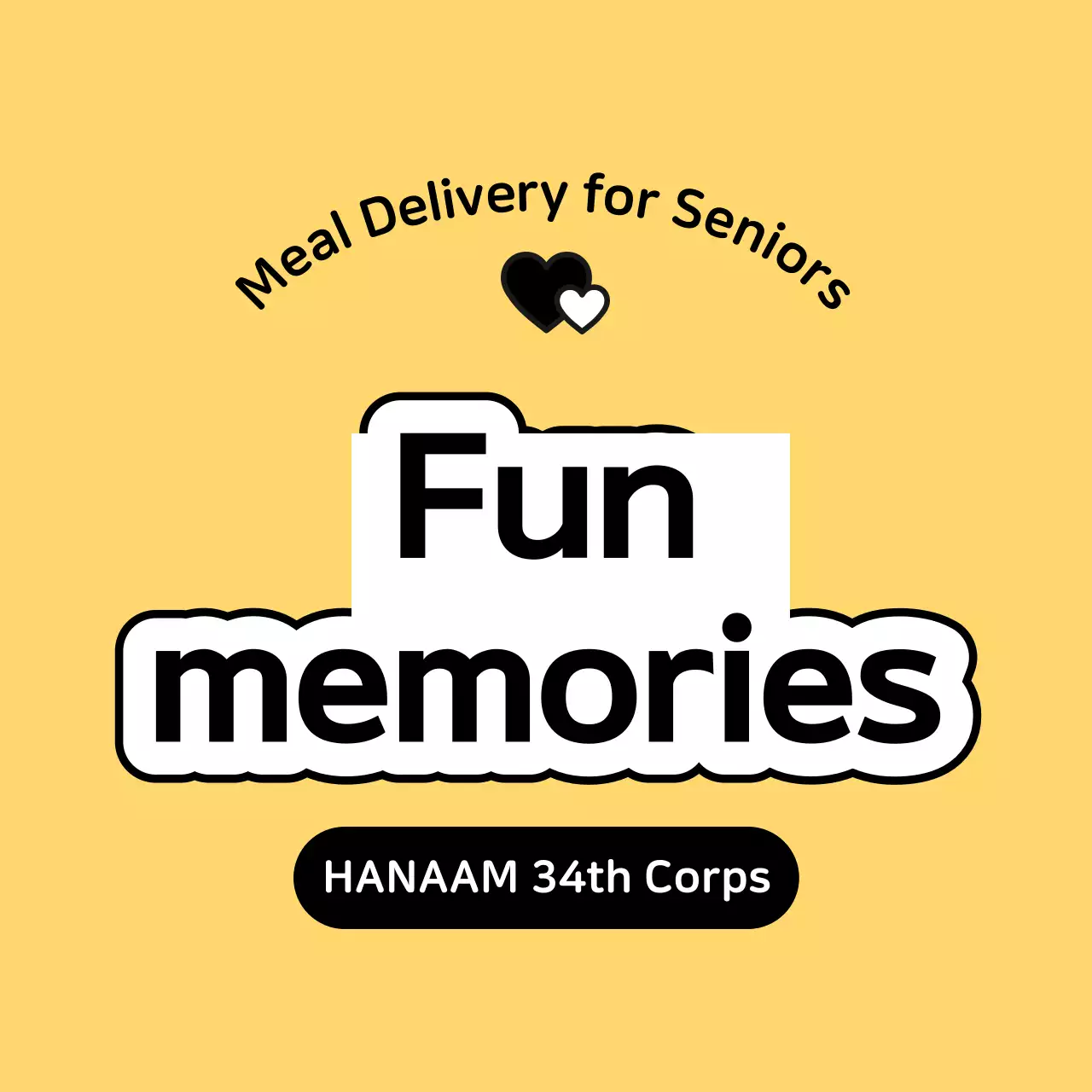 Design a volunteer organization with meaningful copy