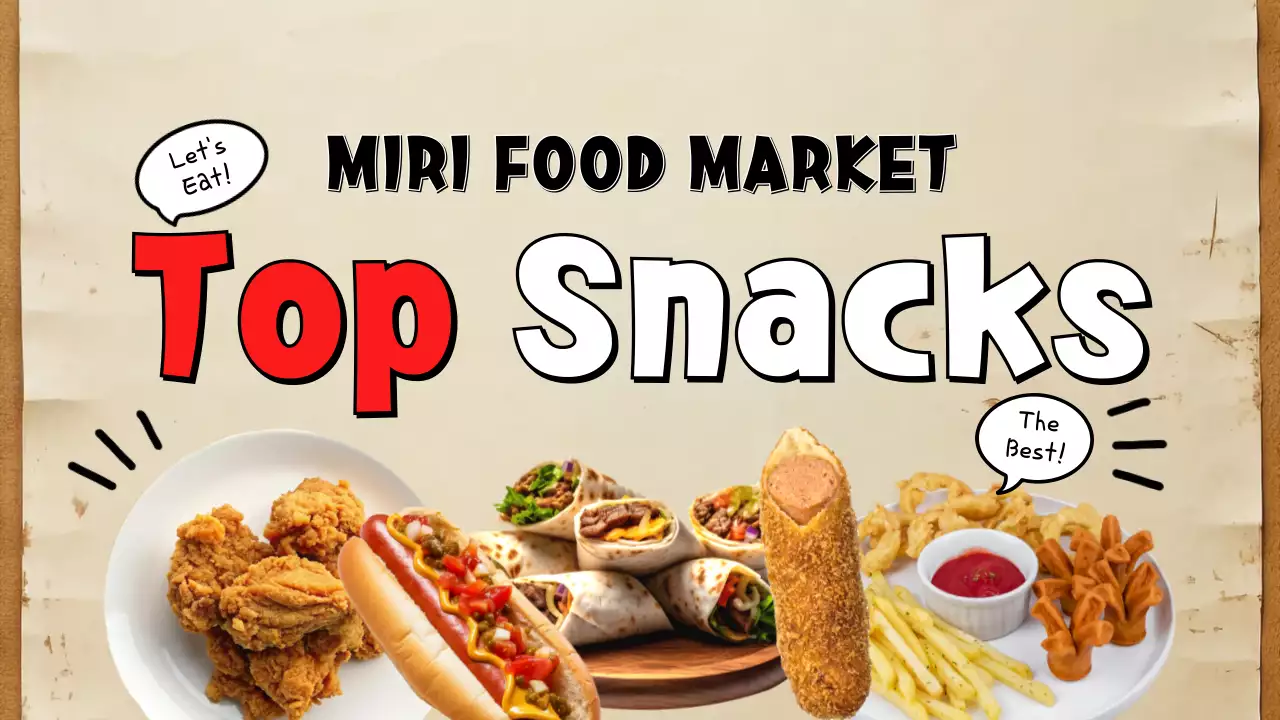 레드 트렌디 스낵 프로모션 유튜브 썸네일