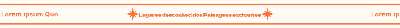 Design de cinta com tipografia e linhas superiores e inferiores