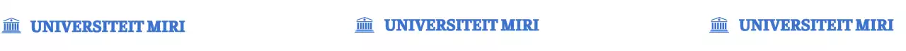 Blauwe universitaire promotionele visitekaartjesriem