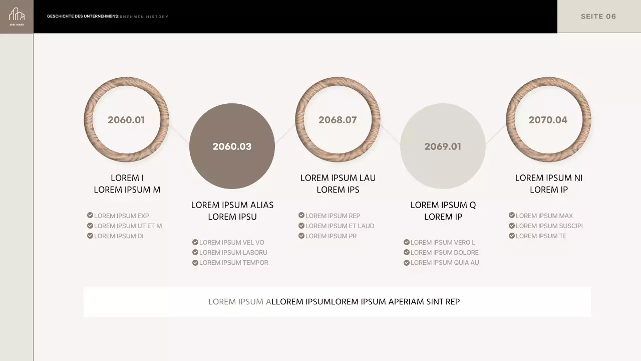 Trendiger Vorschlag eines Innenausstatters in Beige und Schwarz