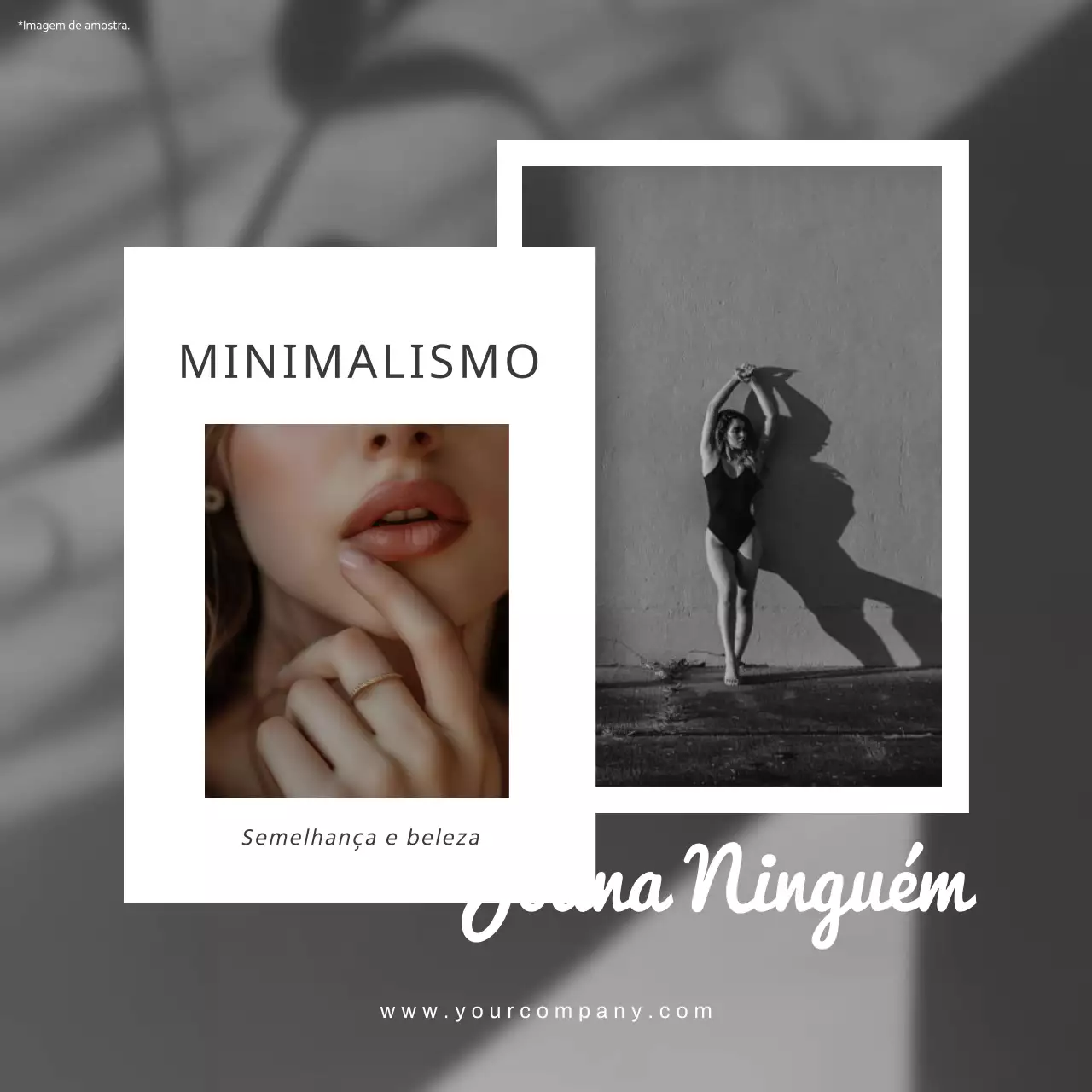 Promoção do blogue "Grey and White Modern Fashion & Lifestyle