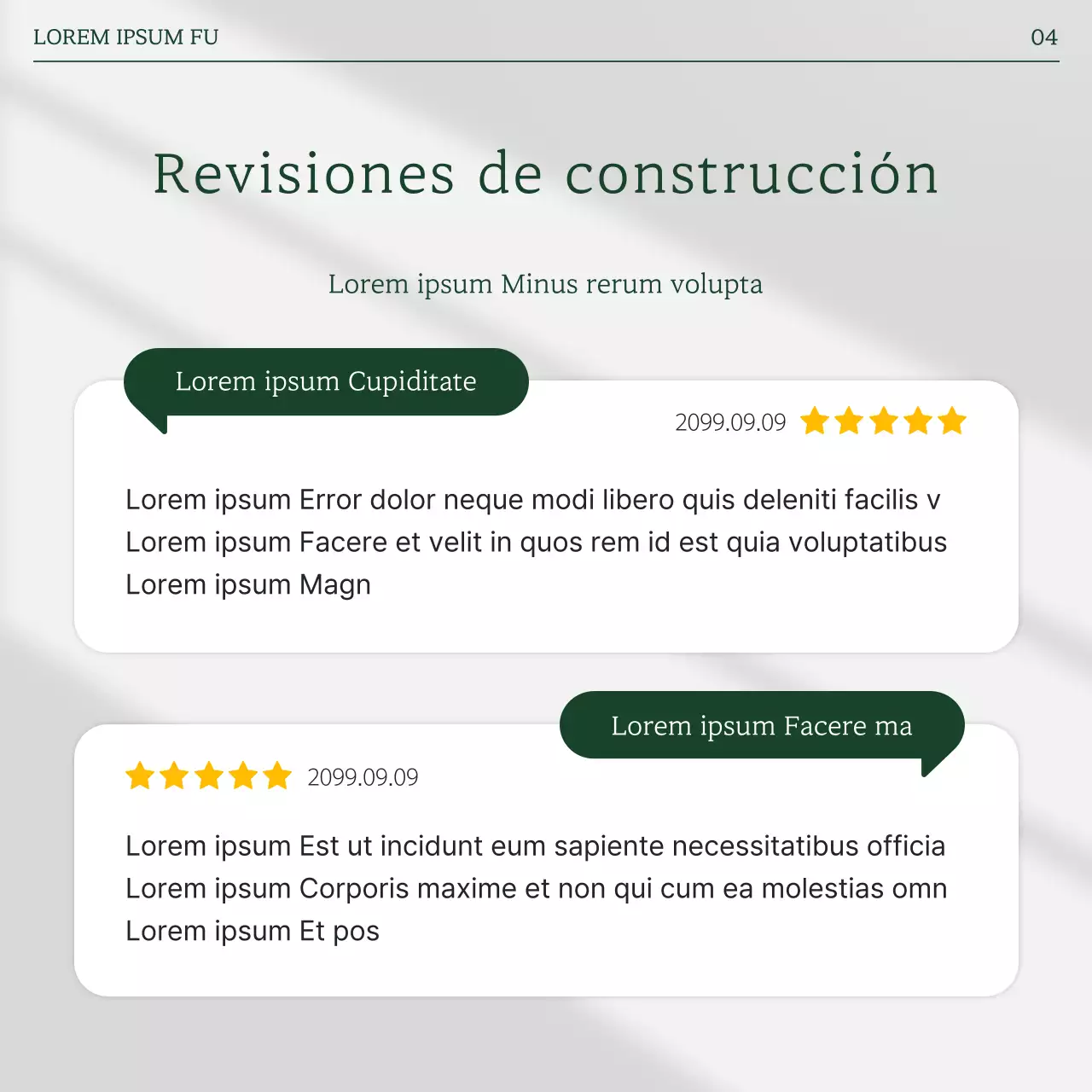 Promover interiores modernos en verde y gris