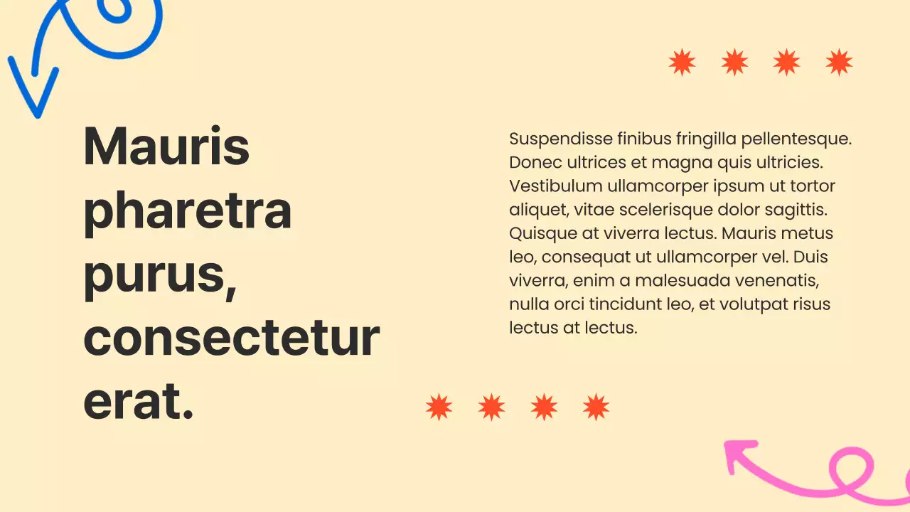 Informe Beige Basic Simple Shapes