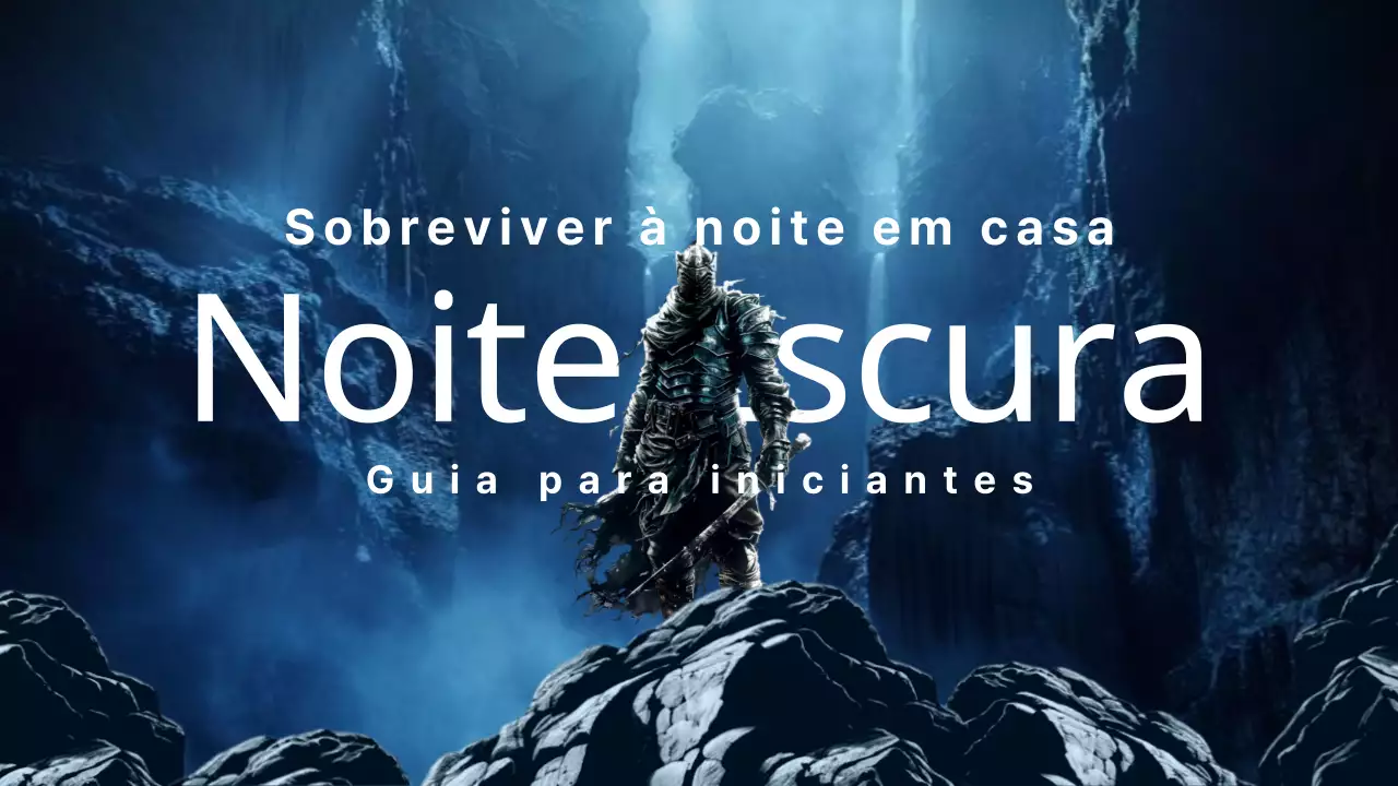 Guia de sobrevivência da fantasia azul e preta Título principal