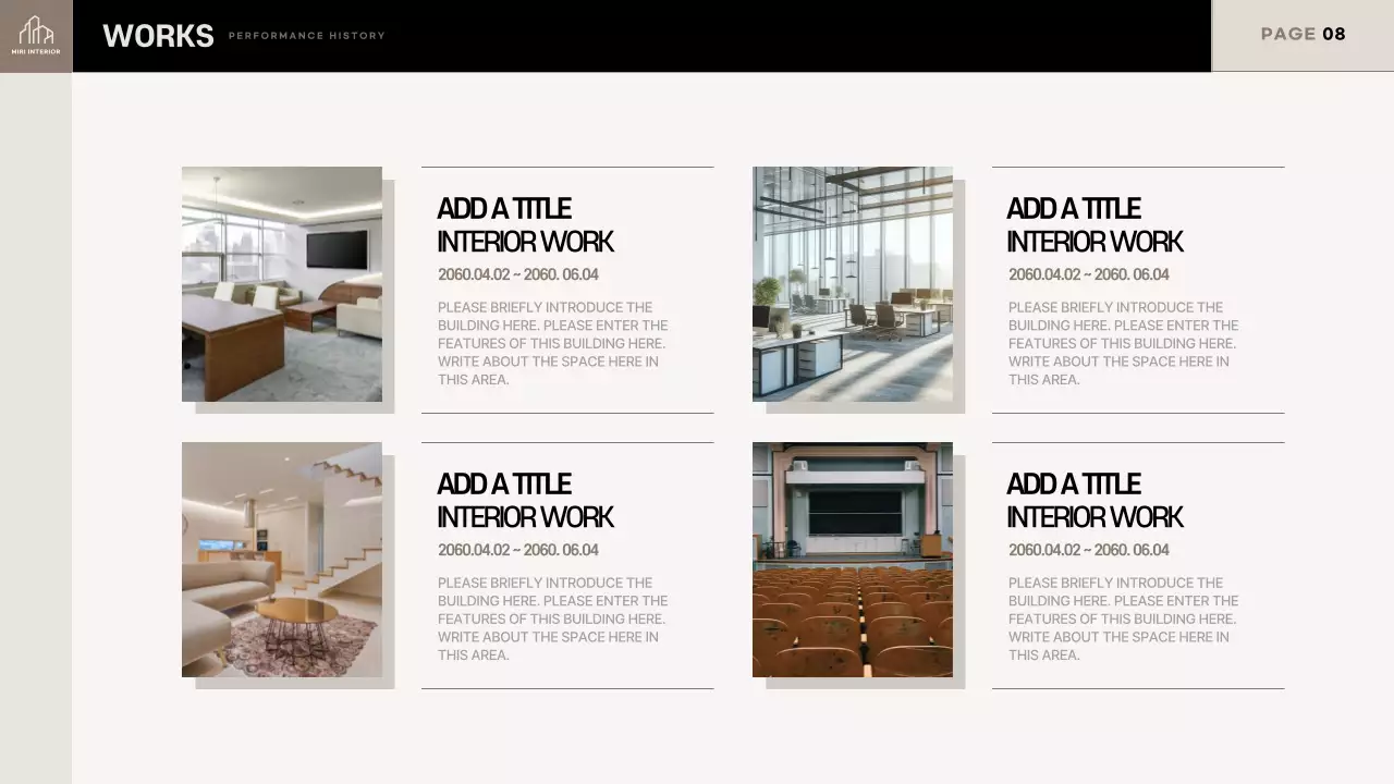 Beige Modern Interior Promotion Presentation