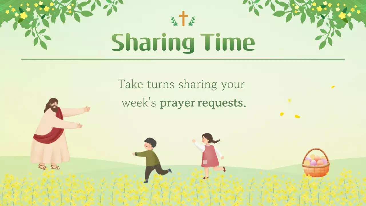 A guide to natural church Easter services in chartreuse and yellow