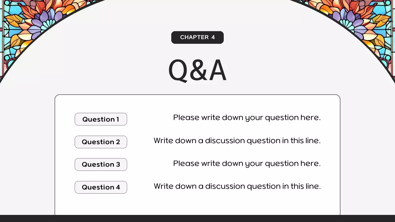 A guide to a classy church Easter service in black and rainbow colors