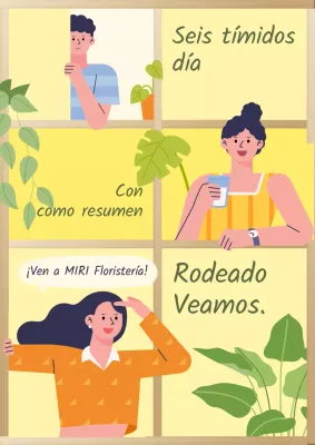 Promociona tu floristería del Día del Árbol con una bonita muestra de amarillos y chartreuse