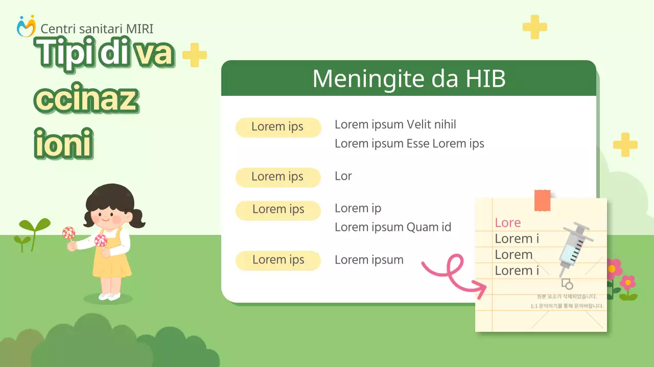 Una guida alla vaccinazione dei bambini contro il morbillo e il raffreddore