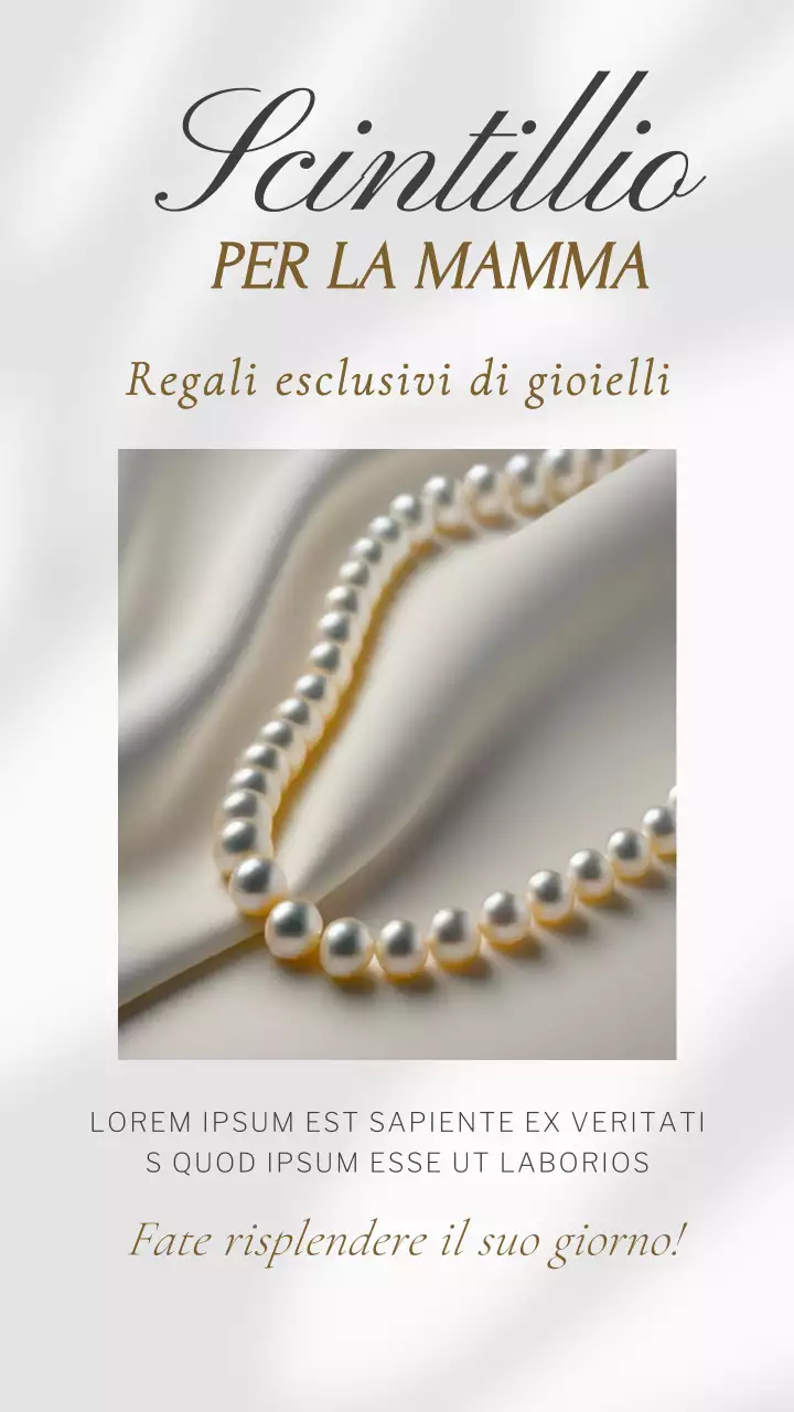 Promozione Avorio Elegante per la Festa della Mamma