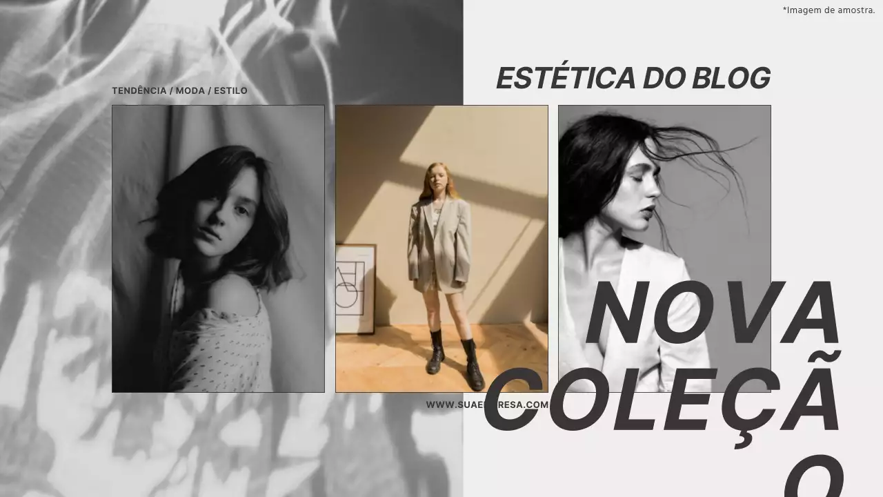 Bege e cinzento Tendência Estilo de vida Estética Promoção do blogue