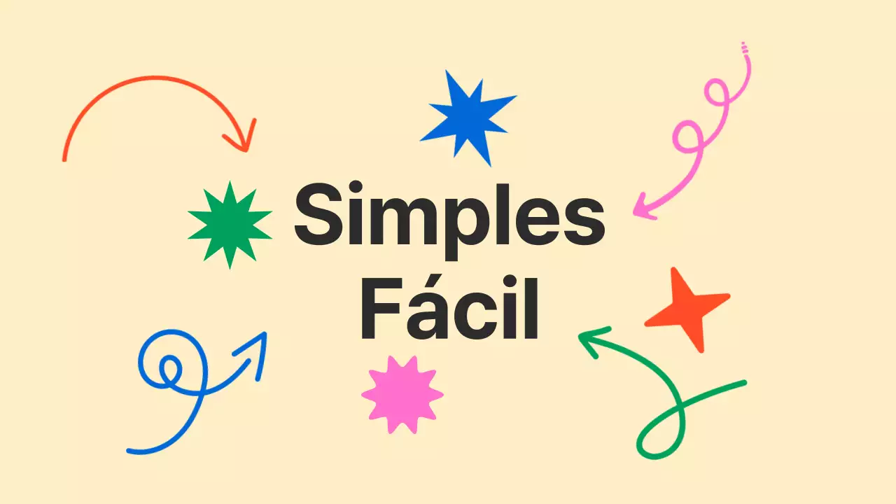 Relatório de formas simples básicas bege