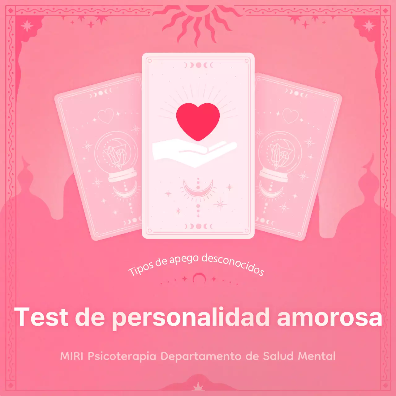 Sobre el test psicométrico de personalidad romántica en lofan rosa y rosa picante