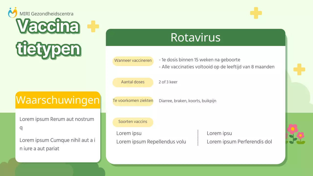 Een handleiding voor het vaccineren van kinderen tegen mazelen en geelzucht