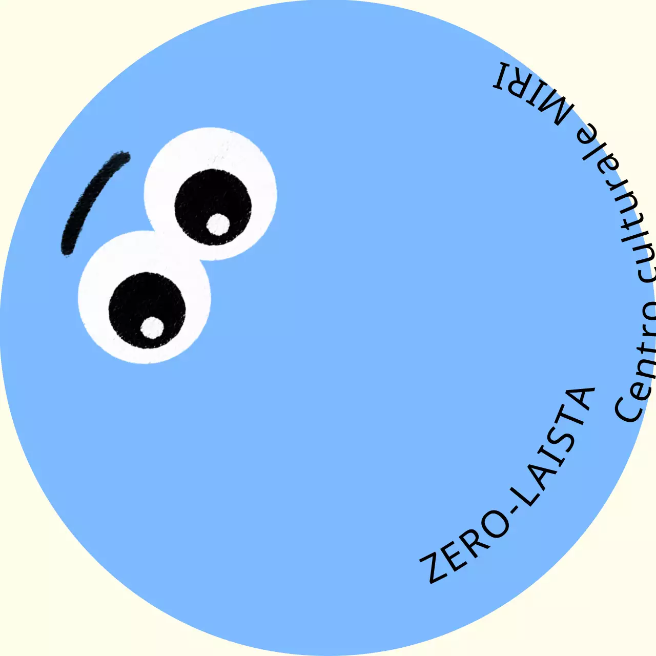 Un centro culturale colorato con espressioni facciali di carattere