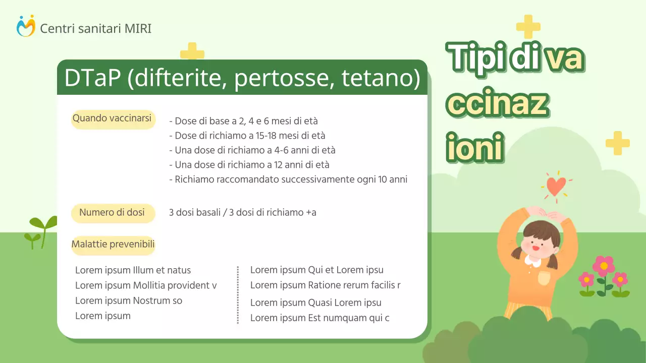 Una guida alla vaccinazione dei bambini contro il morbillo e il raffreddore