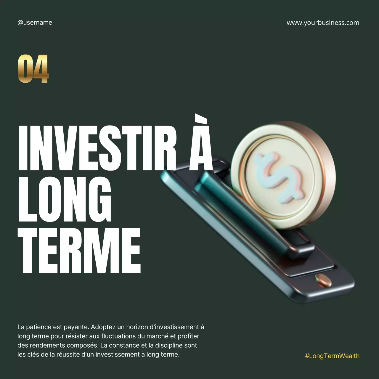 Black Gold Elegant Metalic Bold Investment Financial Strategy Instagram Carousel Post