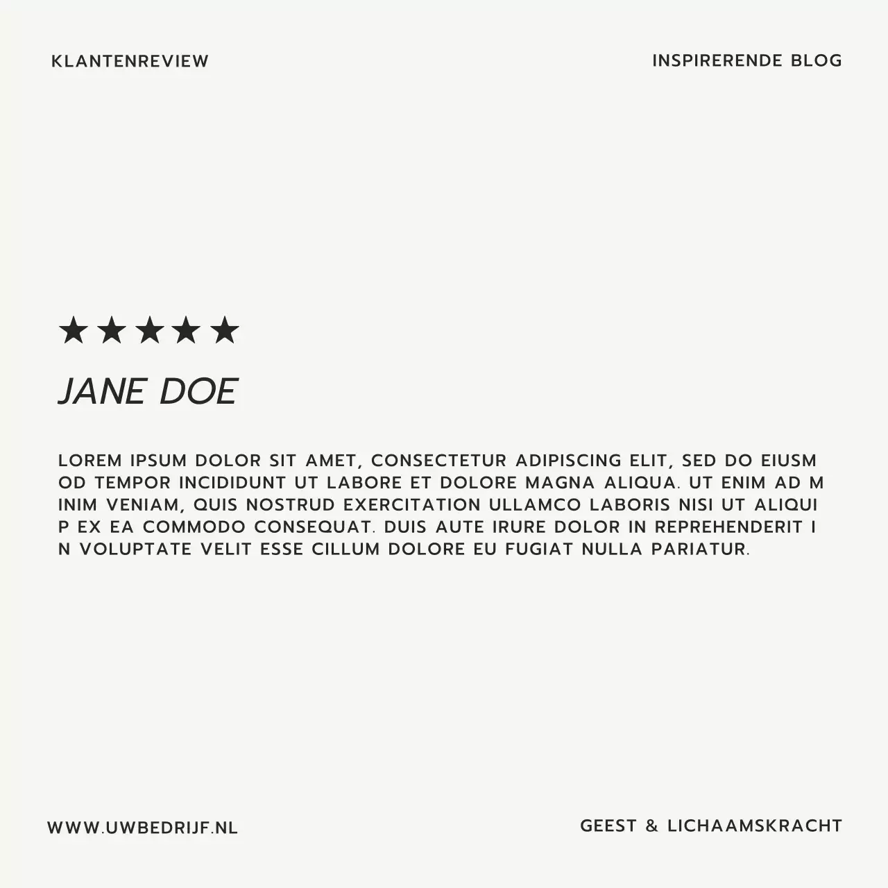 Beige Minimal Yoga & Wellness Retreat Promotie