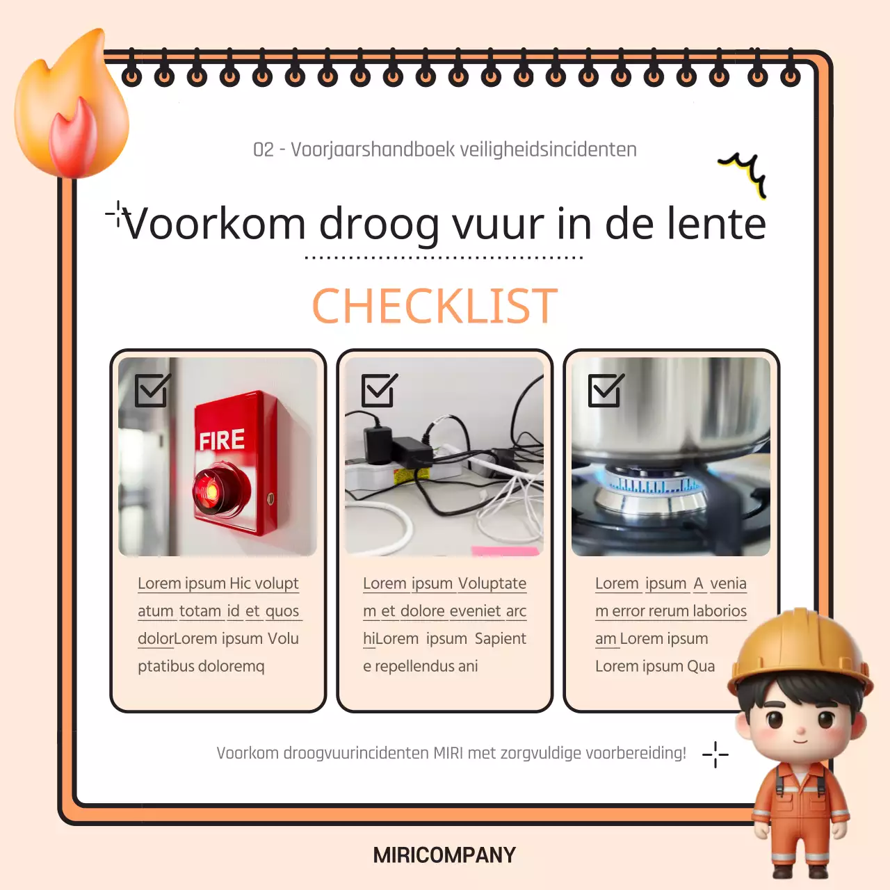 Roze en lichtblauwe veiligheidstips voor de lente om je dit seizoen veilig te houden