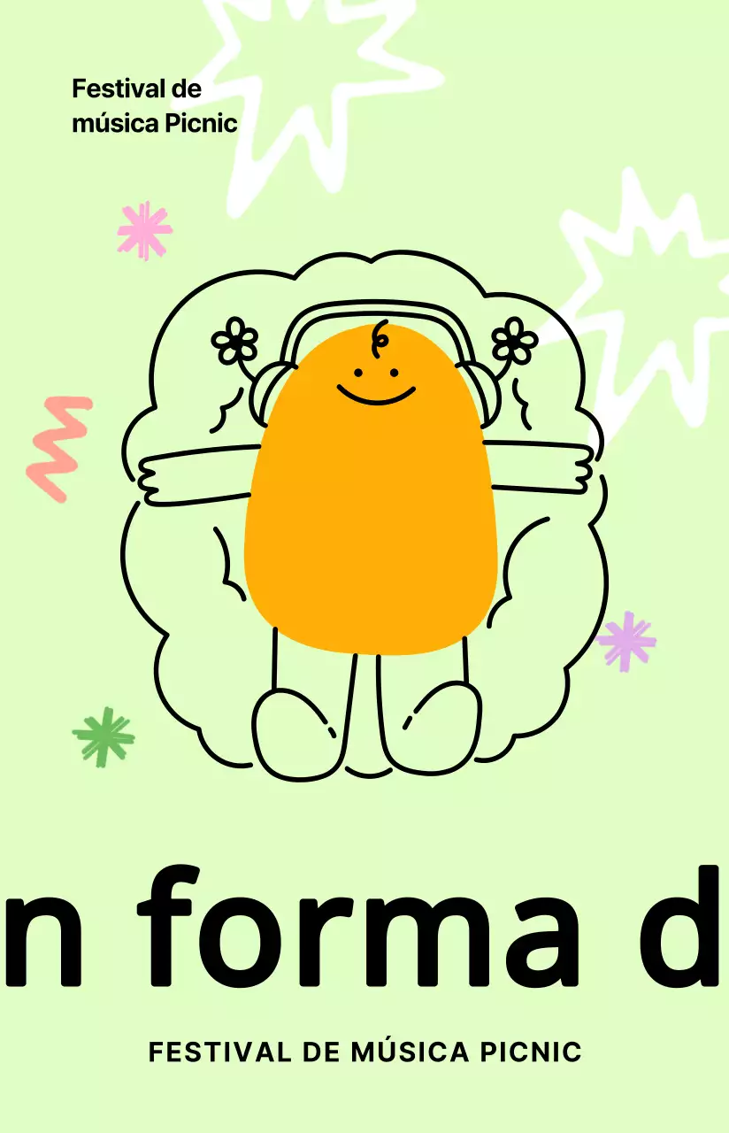 Festival Multicolor Festival Ilustración Concepto Personal