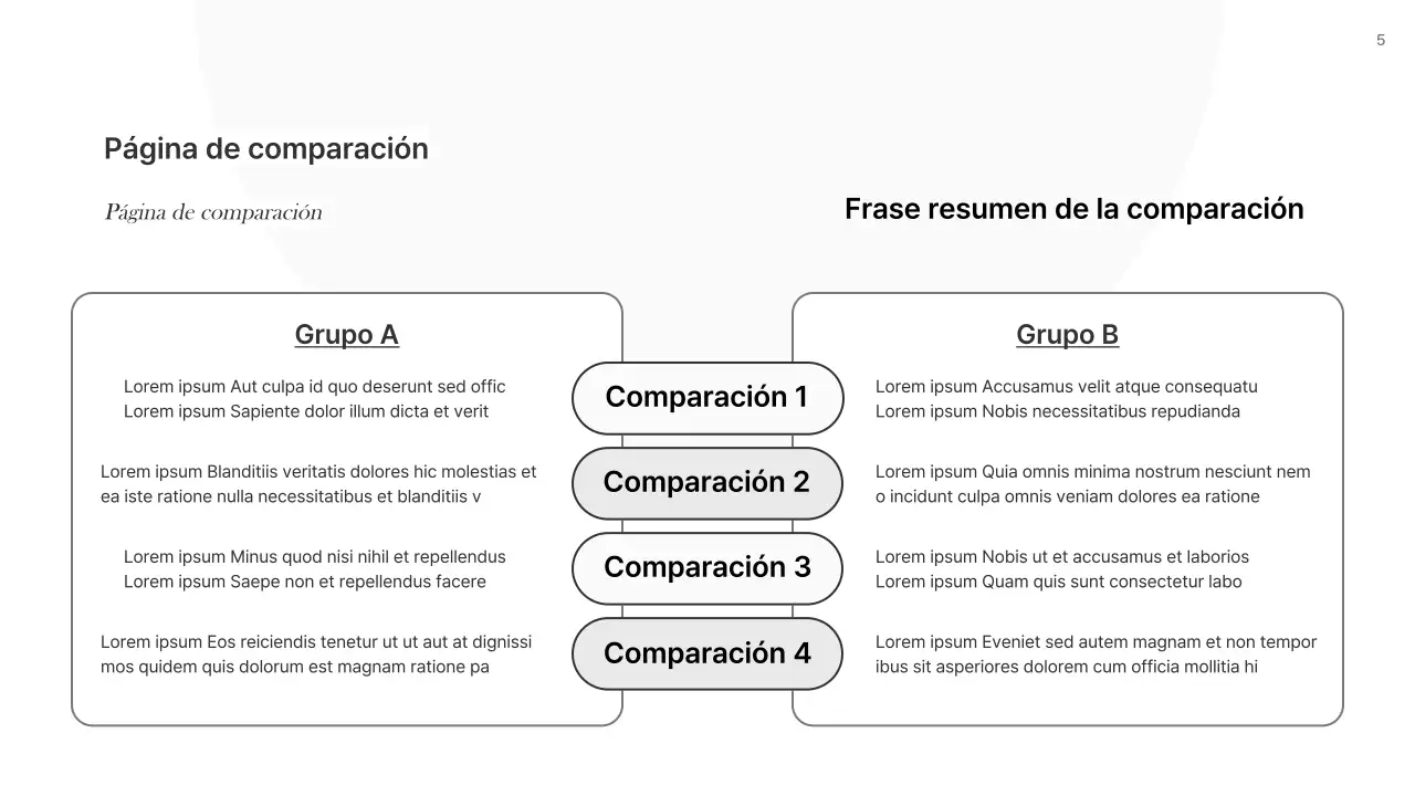 Informes básicos en blanco y negro