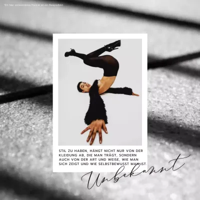 Black and White Modern Fashion & Lifestyle Blog Promotion