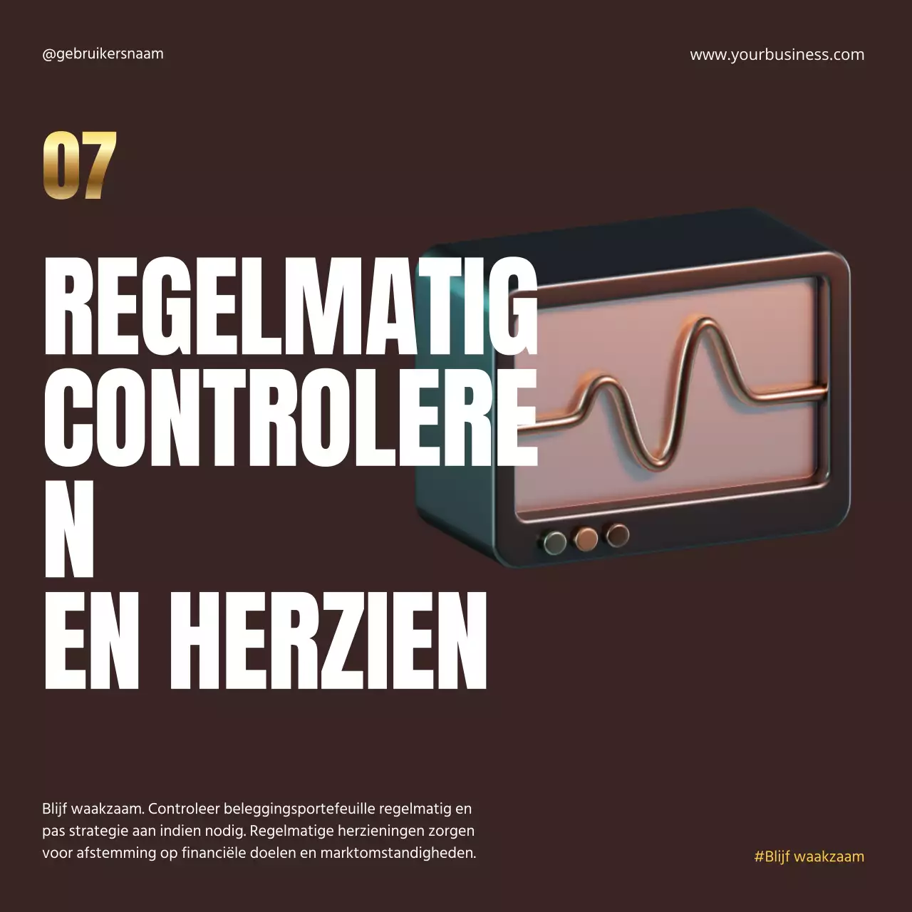 Zwart Goud Elegant Metalic Vet Investering Financiële Strategie Instagram Carrousel Post