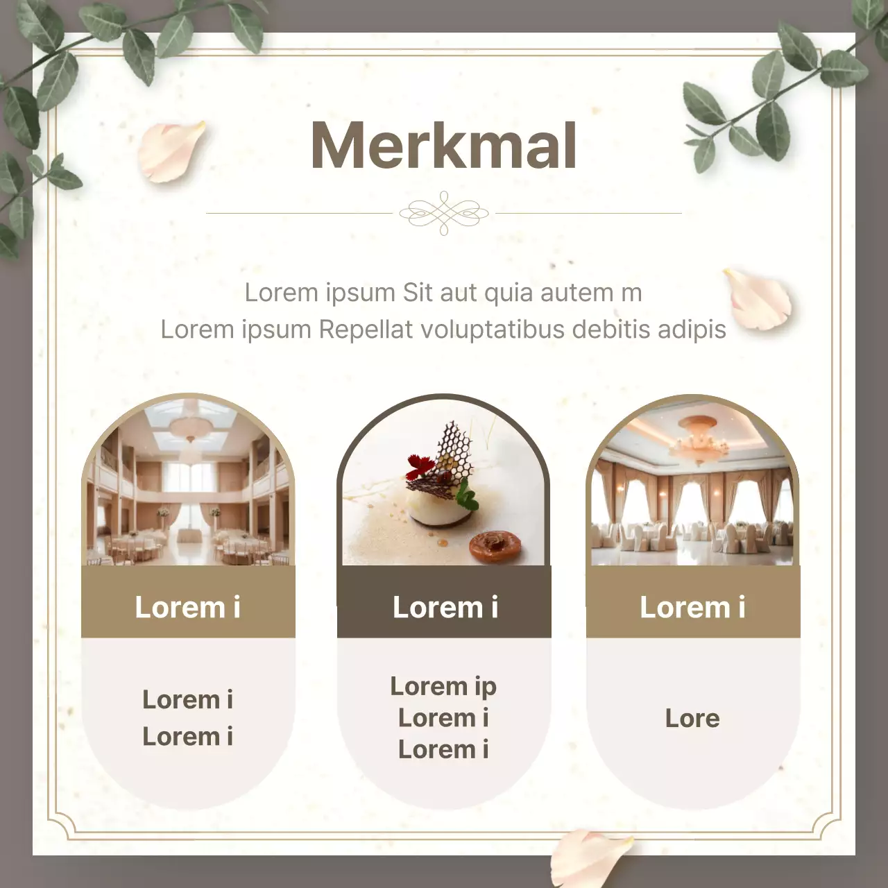 Gold Point's luxuriöser Hochzeitsort Anzeige