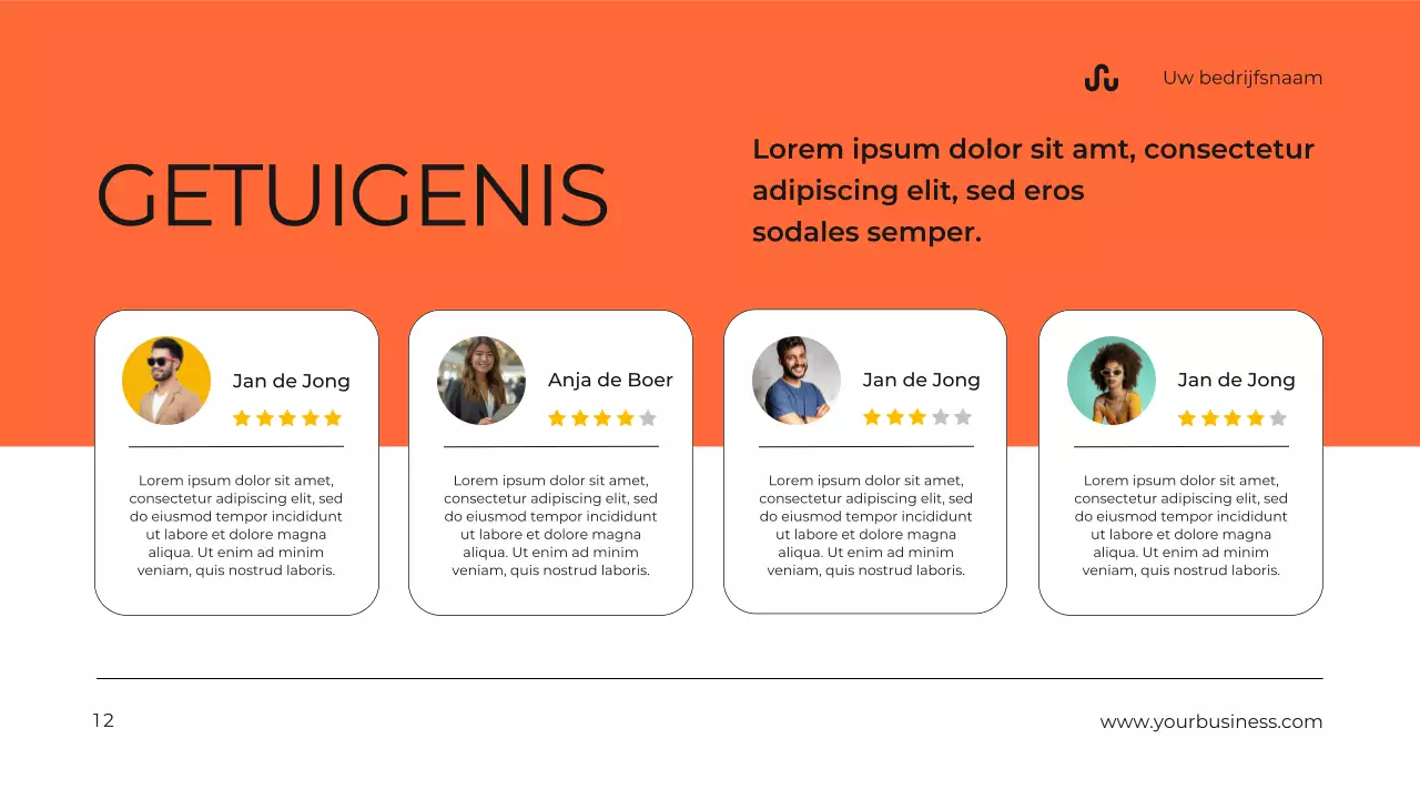 Neon Modern Bedrijfsprofiel