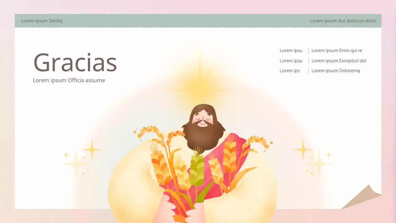 Un sencillo planificador de Pascua rosa y amarillo