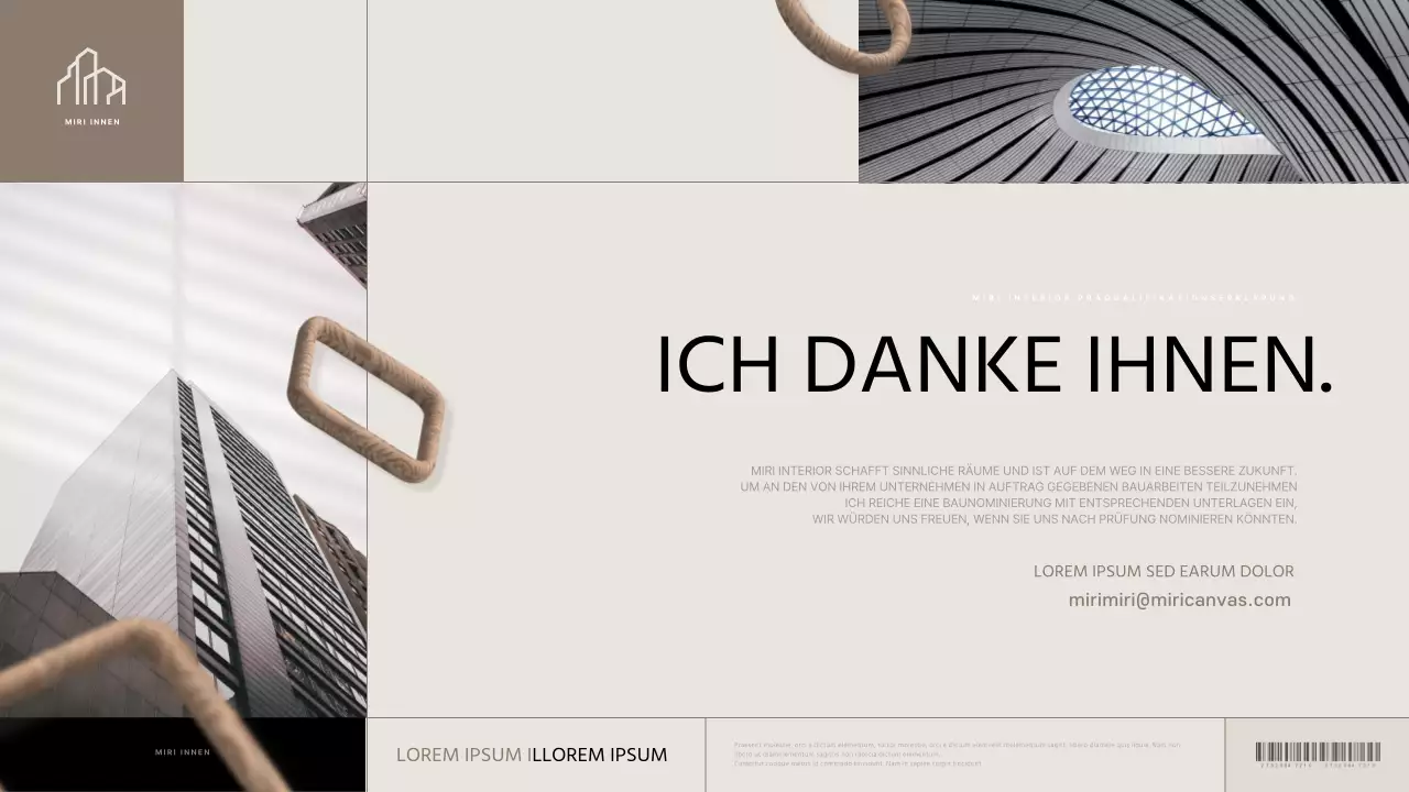 Trendiger Vorschlag eines Innenausstatters in Beige und Schwarz