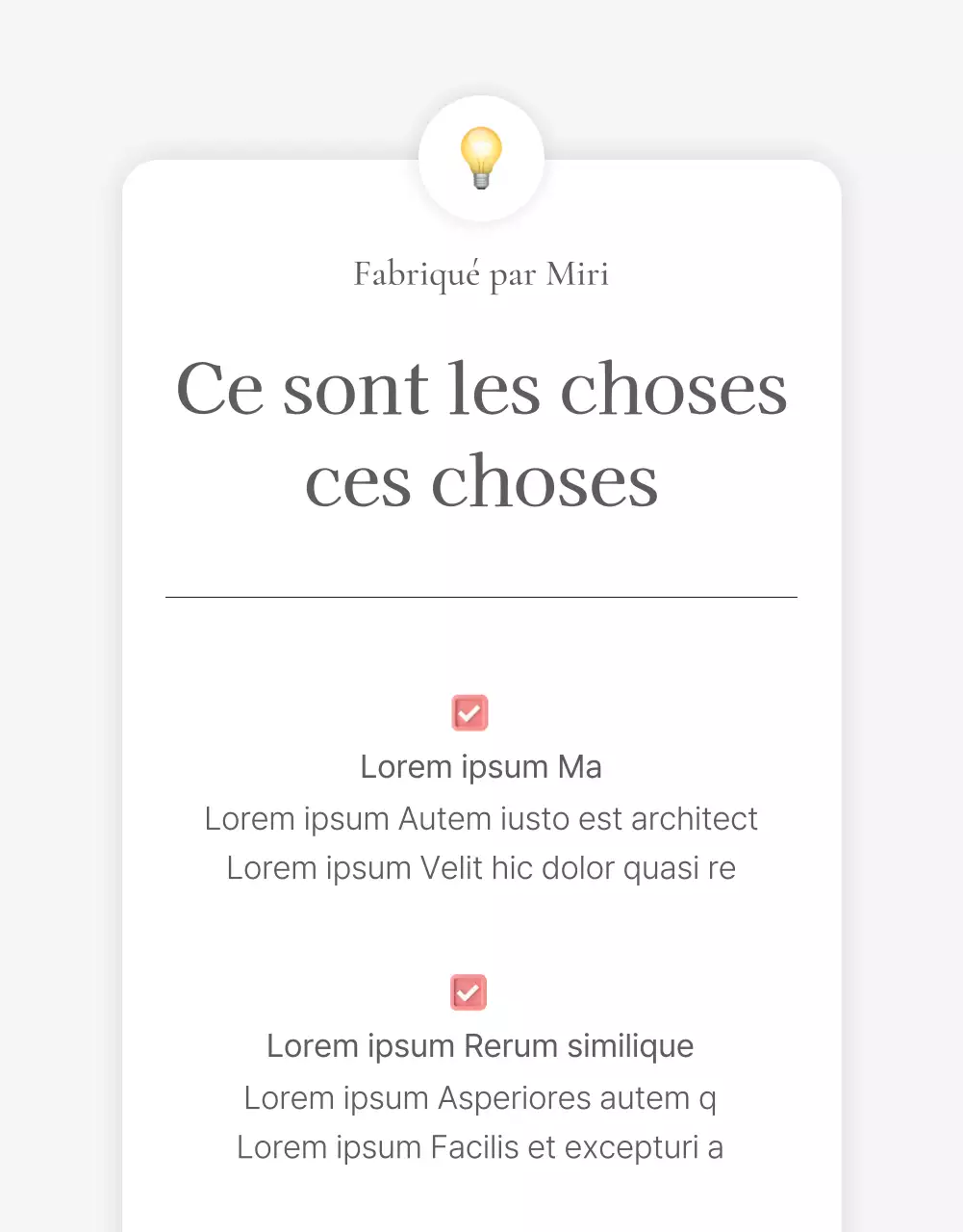 Une page d'introduction ou une publicité pour un centre commercial de mode avec un style simple d'emojis blancs et gris.