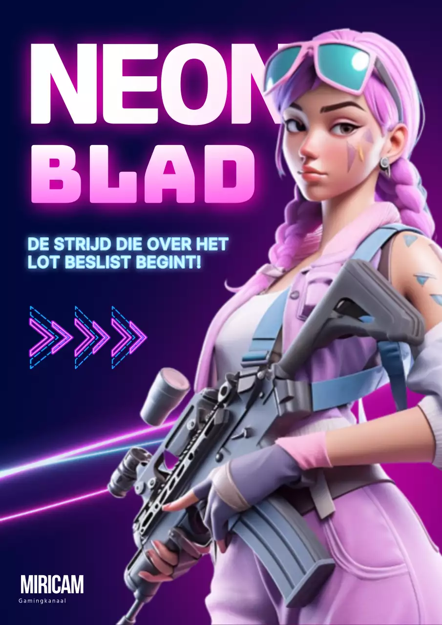 Het cyberpunkspel van Black en Bora promoten